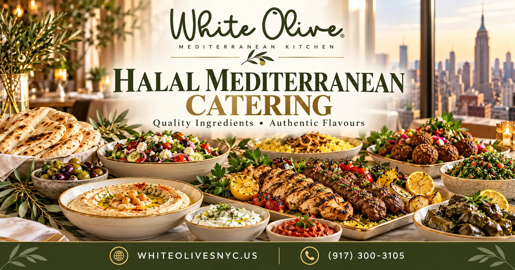 Mediterranean catering in Manhattan